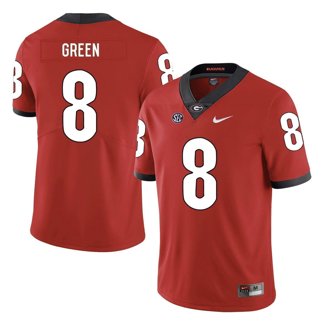 A.J. Green Georgia Bulldogs Football Kow Jersey Red