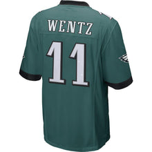 Load image into Gallery viewer, Carson Wentz Philadelphia Eagles Game Kow Jersey