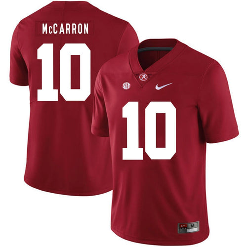 A.J McCarron Alabama Crimson Tide Football Kow Jersey Red