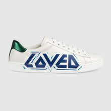 Load image into Gallery viewer, Ace sneaker with Loved print