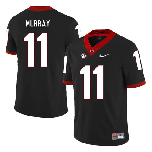 Aaron Murray Georgia Bulldogs Football Kow Jersey Black