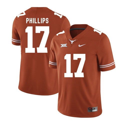 Adrian Phillips Texas Longhorns Football Kow Jersey - Orange