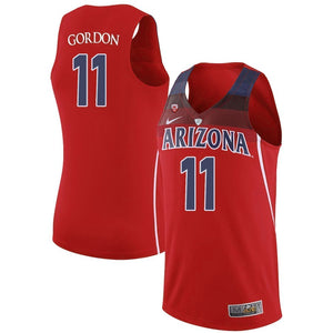 Aaron Gordon Arizona Wildcats Basketball Kow Jersey-Red