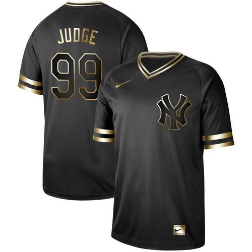 Aaron Judge NY Yankees New Arrival 2019 Baseball Player Black Golden Kow Jersey