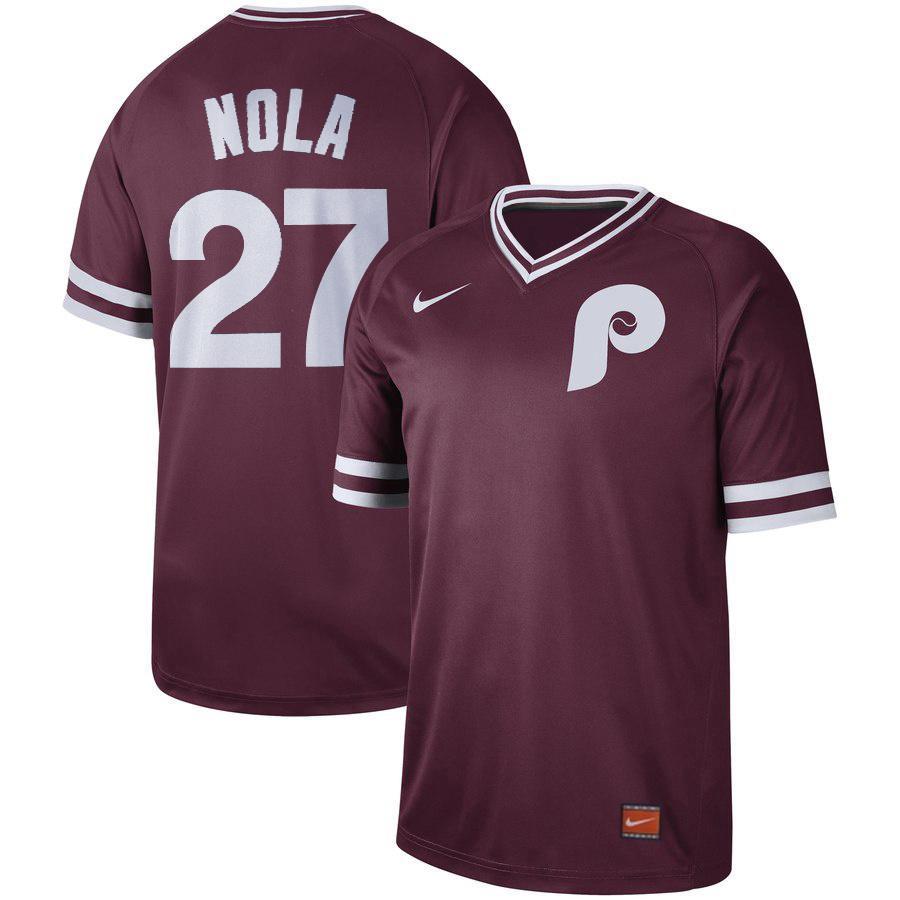 Aaron Nola Philadelphia Phillies 2019 New Arrivals Legend Baseball Player Kow Jersey