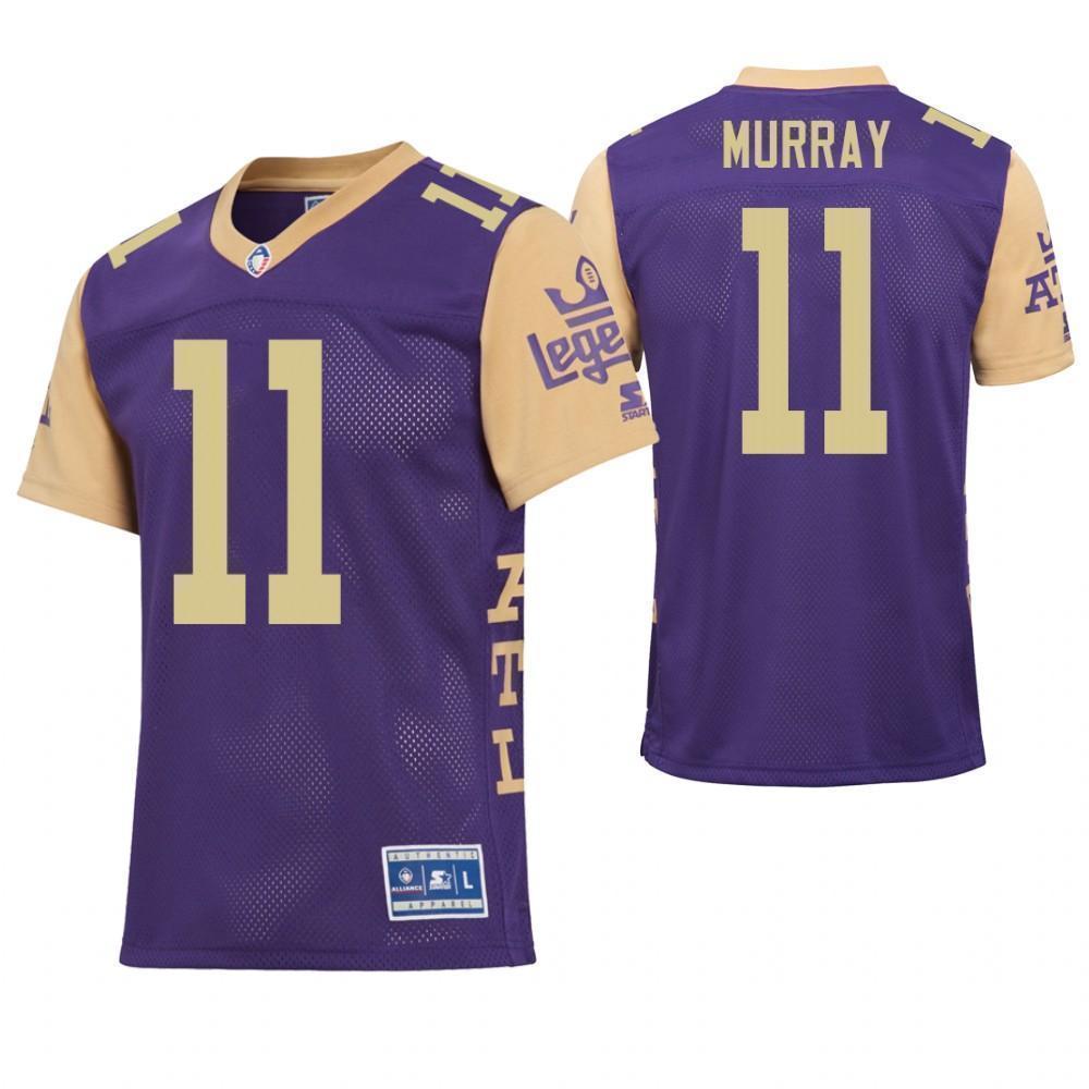 Aaron Murray Atlanta Legends Game Kow Jersey