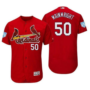 Adam Wainwright St. Louis Cardinals 2019 Spring Training Baseball Player Kow Jersey