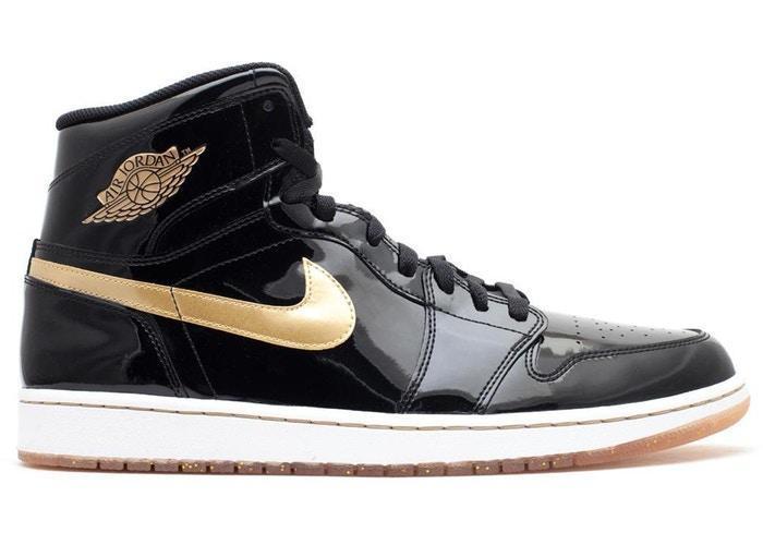 AJ 1 Retro Black Metallic Gold (2013)