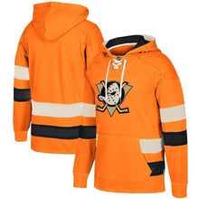 Load image into Gallery viewer, Anaheim Ducks CCM Kow Jersey Pullover Hoodie