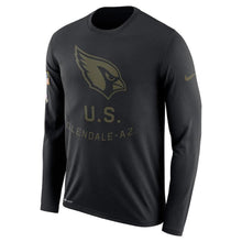 Load image into Gallery viewer, Arizona Cardinals Salute To Service Long Sleeve Shirt