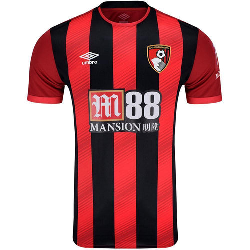 AFC BOURNEMOUTH MENS HOME SHIRT 19/20 - RED / BLACK