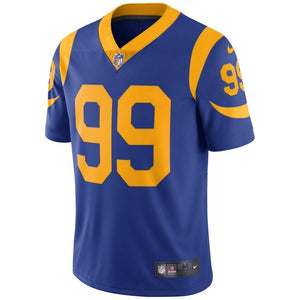 Aaron Donald 99 Los Angeles Rams Royal Vapor Untouchable Limited Player Kow Jersey