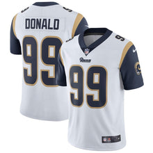 Load image into Gallery viewer, Aaron Donald 99 Los Angeles Rams Royal Vapor Untouchable Limited Player Kow Jersey