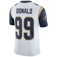 Load image into Gallery viewer, Aaron Donald 99 Los Angeles Rams Royal Vapor Untouchable Limited Player Kow Jersey