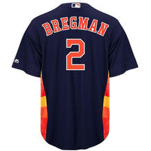 Load image into Gallery viewer, Alex Bregman 2 Houston Astros Home Official Cool Base Player Replica Kow Jersey