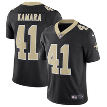 Load image into Gallery viewer, Alvin Kamara 41 New Orleans Saints White Vapor Untouchable Limited Kow Jersey