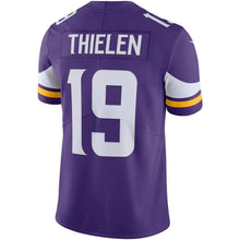 Load image into Gallery viewer, Adam Thielen 19 Minnesota Vikings Purple Vapor Untouchable Limited Kow Jersey