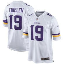 Load image into Gallery viewer, Adam Thielen 19 Minnesota Vikings White Game Kow Jersey