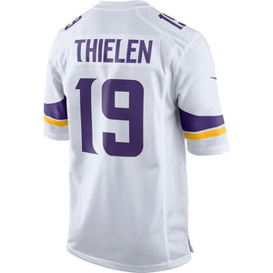 Adam Thielen 19 Minnesota Vikings White Game Kow Jersey