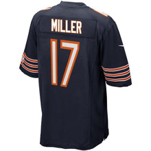 Load image into Gallery viewer, Anthony Miller 17 Chicago Bears Navy Game Kow Jersey