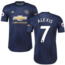 Load image into Gallery viewer, Alexis Sanchez Manchester United adidas 2018/19 Third Authentic Player Kow Jersey – Navy