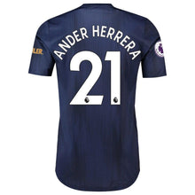 Load image into Gallery viewer, Ander Herrera Manchester United adidas 2018/19 Third Authentic Player Kow Jersey – Navy