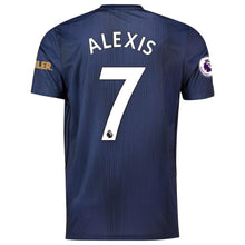 Load image into Gallery viewer, Alexis Sanchez Manchester United adidas 2018/19 Third Replica Player Kow Jersey – Navy