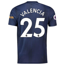 Load image into Gallery viewer, Antonio Valencia Manchester United adidas 2018/19 Third Replica Player Kow Jersey – Navy