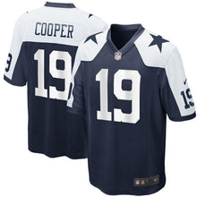 Load image into Gallery viewer, Amari Cooper 19 Dallas Cowboys Navy Alternate Game Kow Jersey