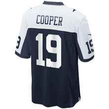 Load image into Gallery viewer, Amari Cooper 19 Dallas Cowboys Navy Alternate Game Kow Jersey