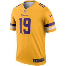 Load image into Gallery viewer, Adam Thielen Minnesota Vikings Gold Inverted Legend Kow Jersey