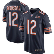 Load image into Gallery viewer, Allen Robinson Chicago Bears Navy 100th Season Game Kow Jersey