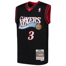 Load image into Gallery viewer, Allen Iverson Philadelphia 76ers Youth Hardwood Classics Swingman Throwback Kow Jersey – Royal