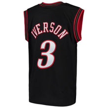 Load image into Gallery viewer, Allen Iverson Philadelphia 76ers Youth Hardwood Classics Swingman Throwback Kow Jersey – Royal