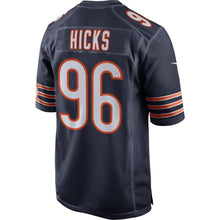 Load image into Gallery viewer, Akiem Hicks 96 Chicago Bears Player Game Kow Jersey