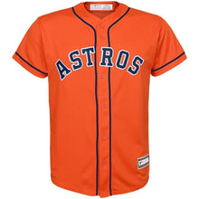 Load image into Gallery viewer, Alex Bregman 2 Houston Astros Youth Navy Alternate Official Cool Base Player Kow Jersey
