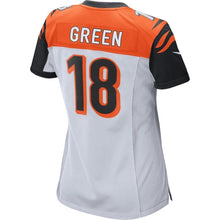 Load image into Gallery viewer, A.J. Green Cincinnati Bengals Women&#39;s White Game Kow Jersey