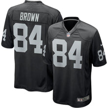 Load image into Gallery viewer, Antonio Brown 84 Oakland Raiders Game Kow Jersey
