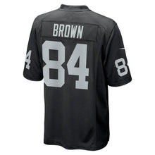 Load image into Gallery viewer, Antonio Brown 84 Oakland Raiders Game Kow Jersey