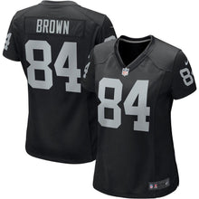 Load image into Gallery viewer, Antonio Brown 84 Oakland Raiders Women's Game Kow Jersey