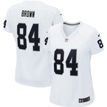 Load image into Gallery viewer, Antonio Brown 84 Oakland Raiders Women's Game Kow Jersey
