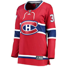Load image into Gallery viewer, Antti Niemi 37 Montreal Canadiens Women's Red Home Breakaway Player Kow Jersey