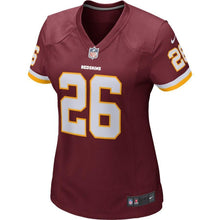 Load image into Gallery viewer, Adrian Peterson Washington Redskins Women&#39;s Game Kow Jersey - Burgundy