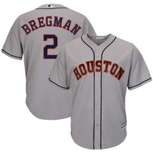 Load image into Gallery viewer, Alex Bregman 2 Houston Astros Home Official Cool Base Player Replica Kow Jersey