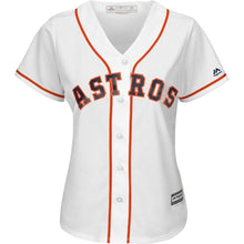 Load image into Gallery viewer, Alex Bregman 2 Houston Astros Women's White Home Cool Base Player Kow Jersey