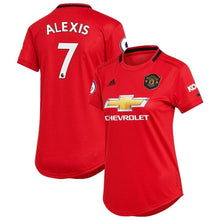 Load image into Gallery viewer, Alexis Sánchez Manchester United adidas Women's 2019/20 Home Replica Player Kow Jersey – Red