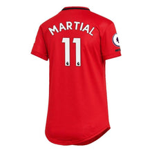 Load image into Gallery viewer, Anthony Martial Manchester United adidas Women's 2019/20 Home Replica Player Kow Jersey – Red