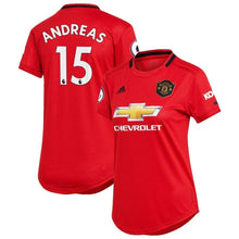 Load image into Gallery viewer, Andreas Pereira Manchester United adidas Women's 2019/20 Home Replica Player Kow Jersey – Red