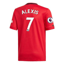 Load image into Gallery viewer, Alexis Sánchez Manchester United adidas Youth 2019/20 Home Replica Player Kow Jersey – Red