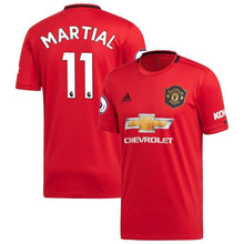 Load image into Gallery viewer, Anthony Martial Manchester United adidas 2019/20 Home Replica Player Kow Jersey – Red